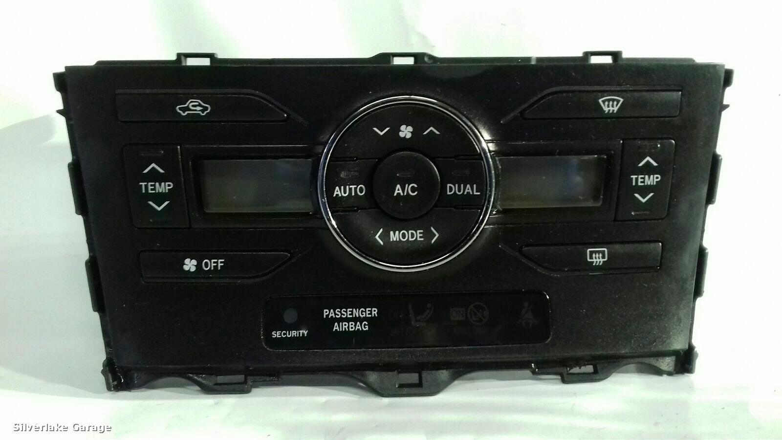 View Auto part Heater/AC Controller TOYOTA AURIS 2011