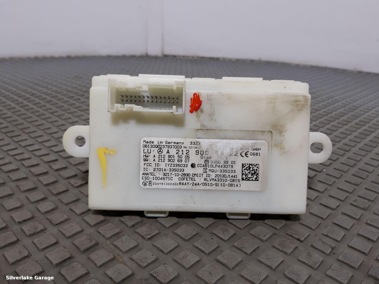 View Auto part ECU MERCEDES E CLASS 2013