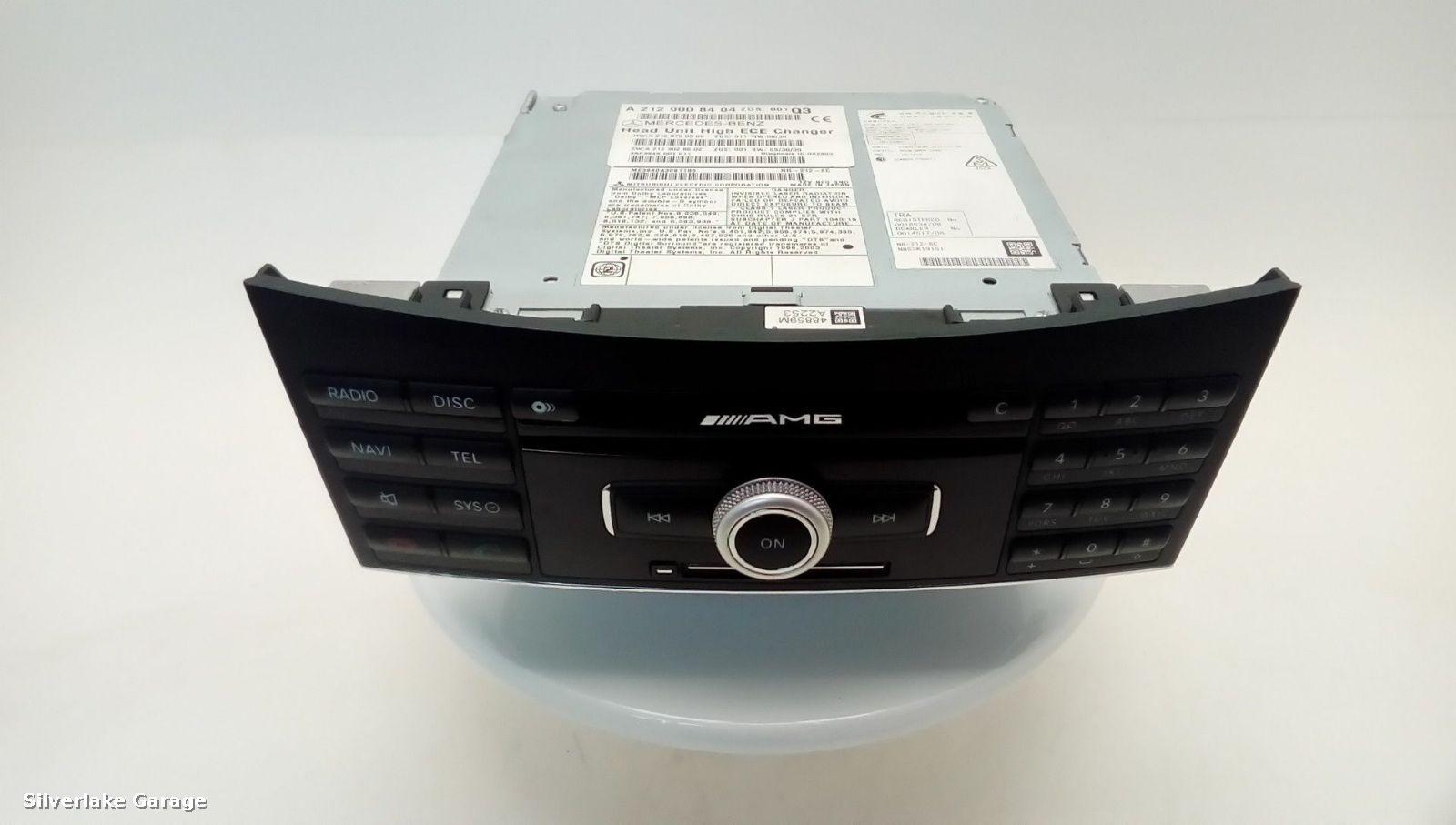 View Auto part A/V Equipment MERCEDES E CLASS 2010