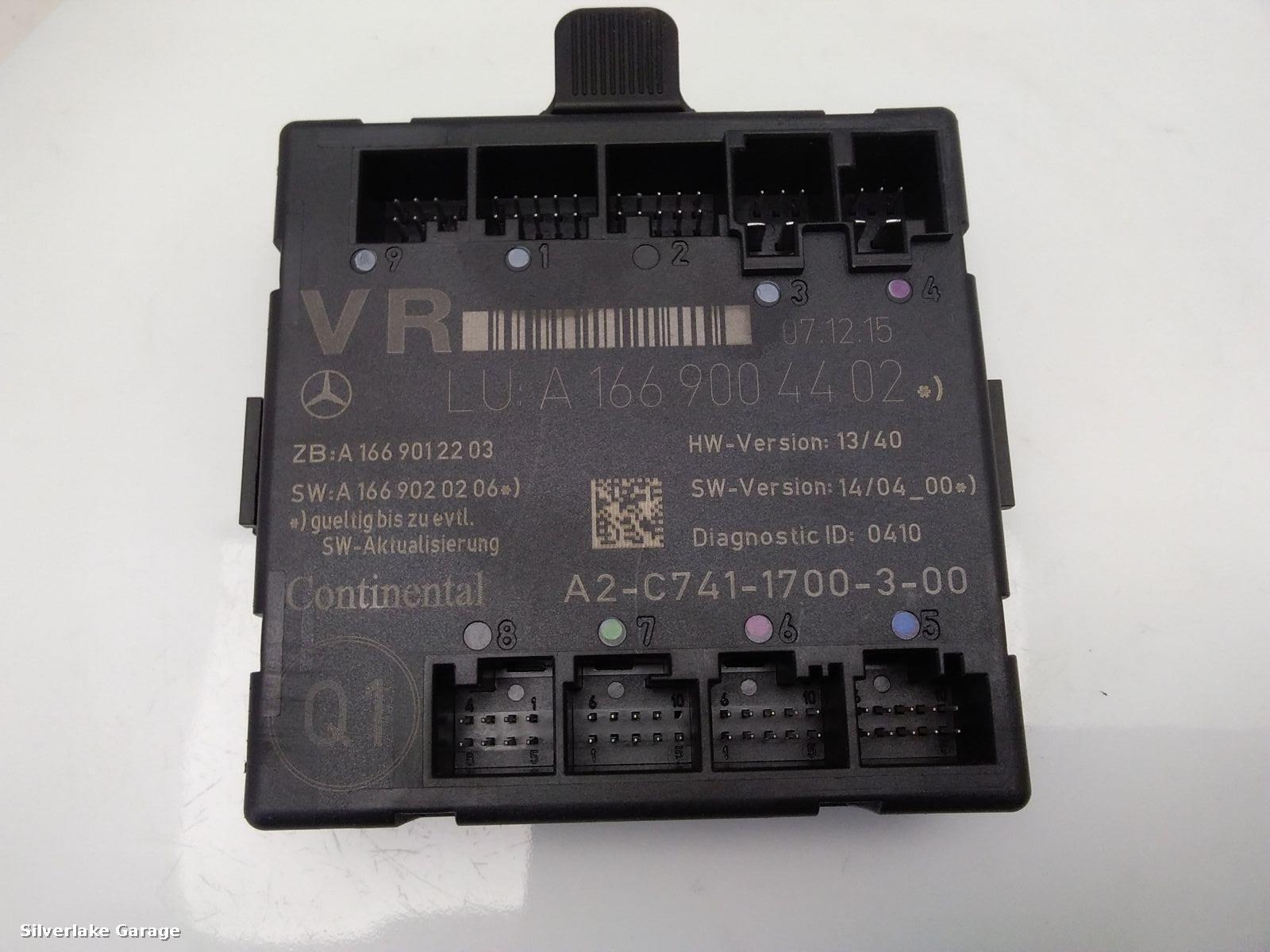 View Auto part ECU MERCEDES A CLASS 2016