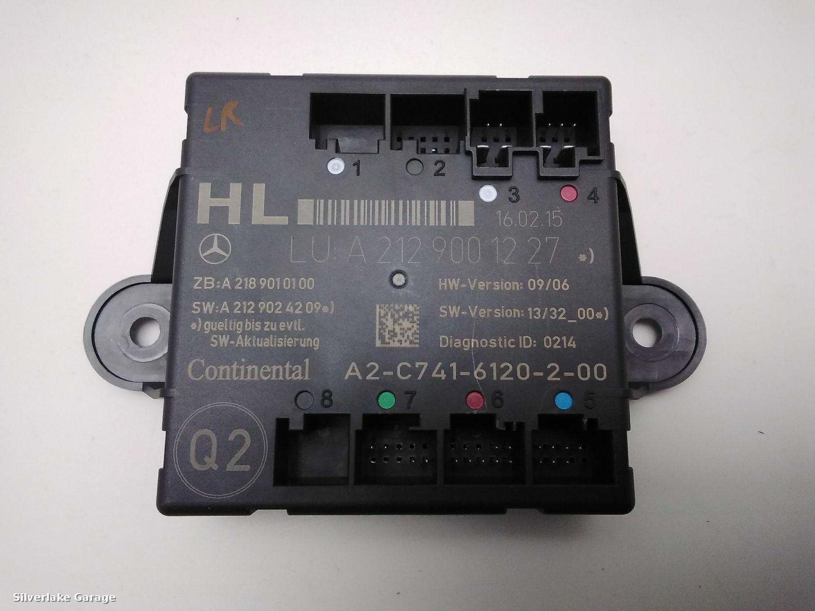 View Auto part ECU MERCEDES E CLASS 2015