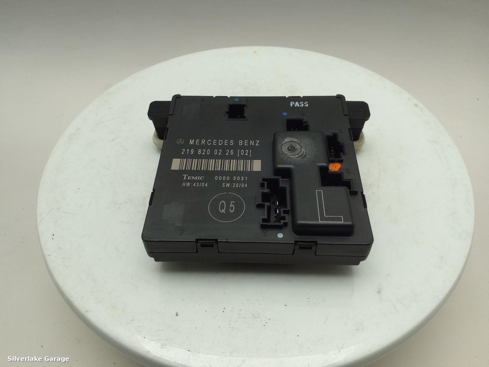 View Auto part ECU MERCEDES CLS CLASS 2007