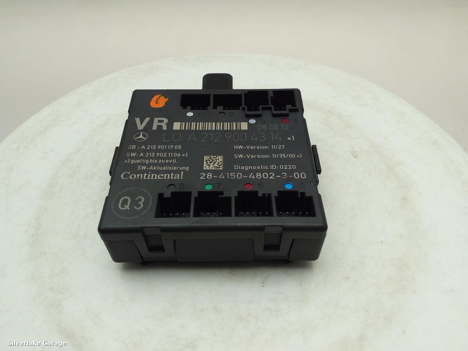 View Auto part ECU MERCEDES C CLASS 2013