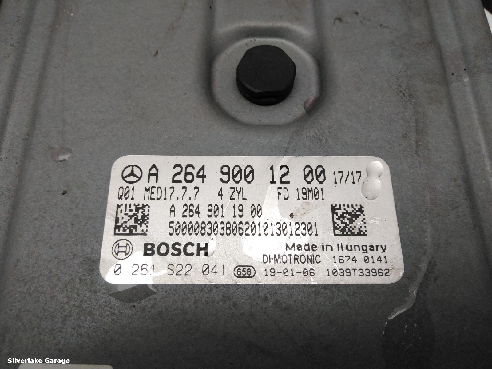 View Auto part ECU MERCEDES A CLASS 2019