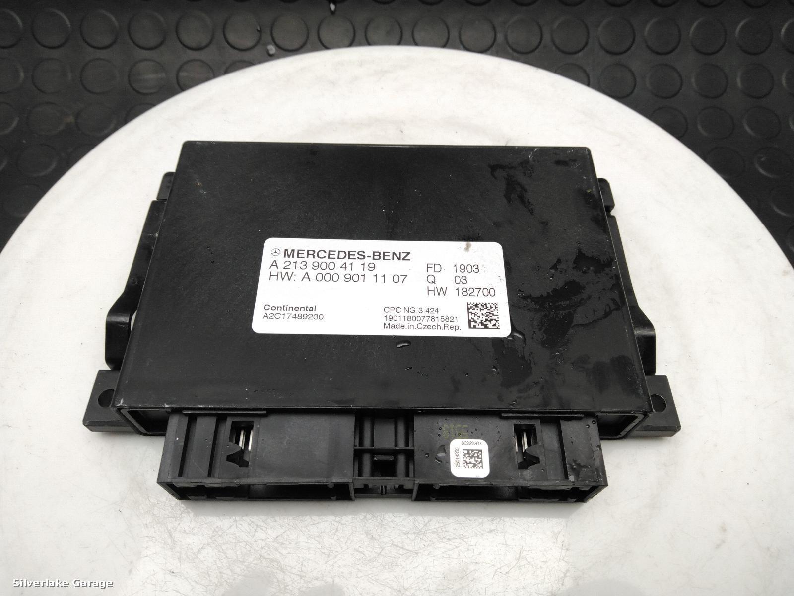 View Auto part ECU MERCEDES A CLASS 2019
