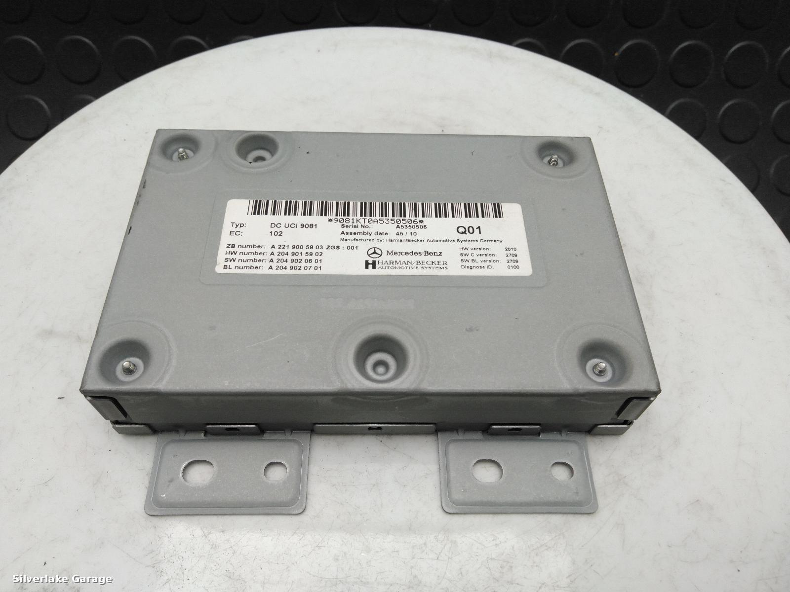 View Auto part ECU MERCEDES E CLASS 2011