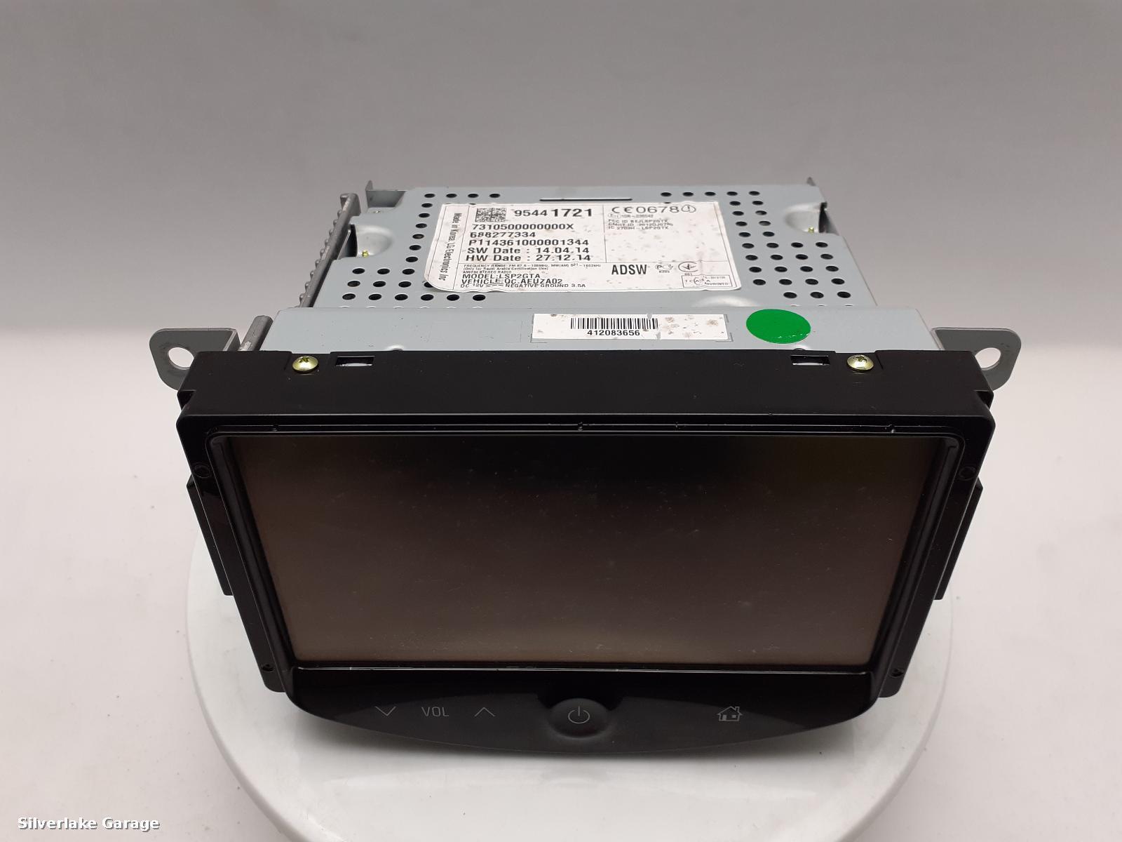 View Auto part Radio Display VAUXHALL CORSA 2015