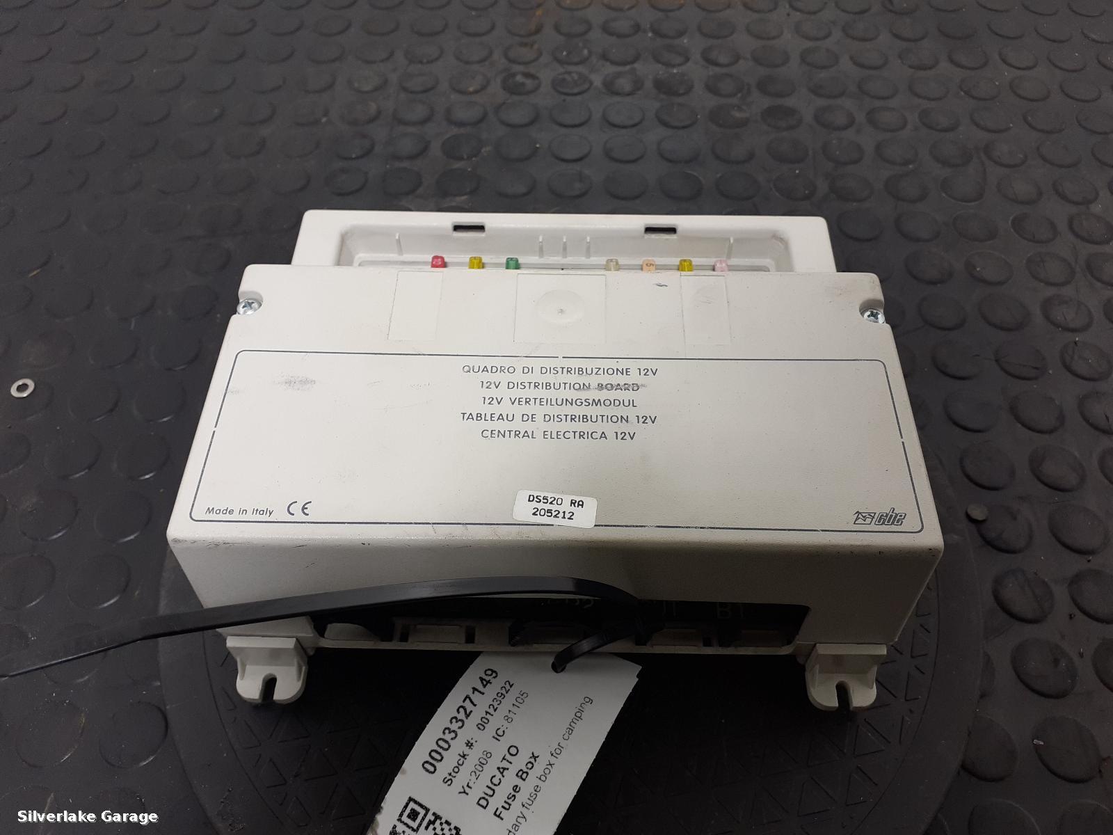 View Auto part Fuse Box FIAT DUCATO 2008
