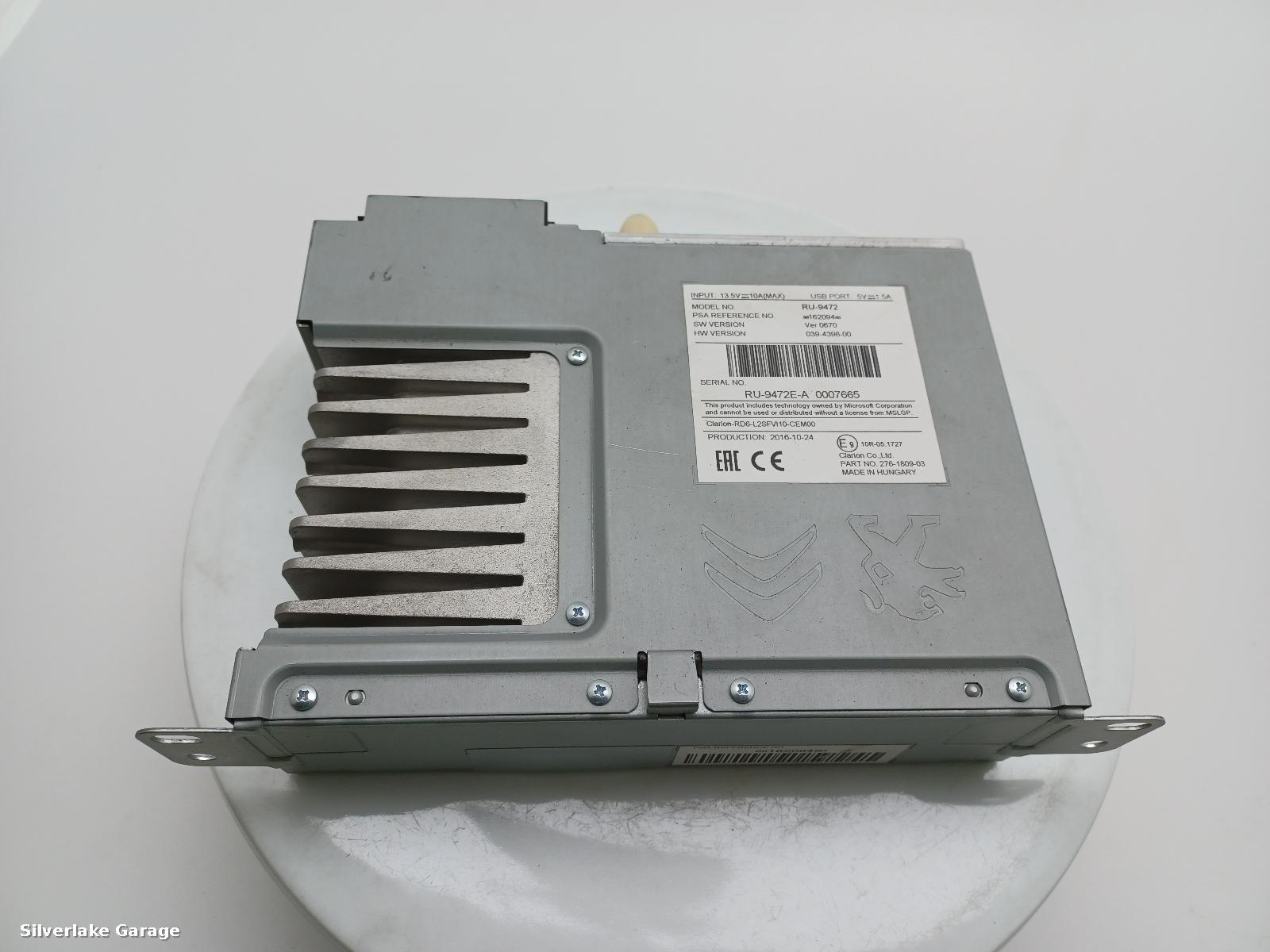 View Auto part A/V Equipment TOYOTA PROACE 2017