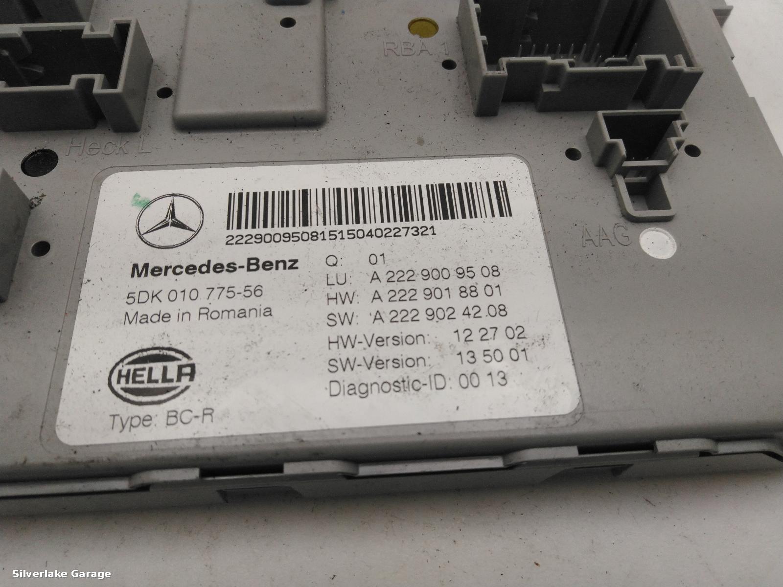 View Auto part ECU MERCEDES S CLASS 2016