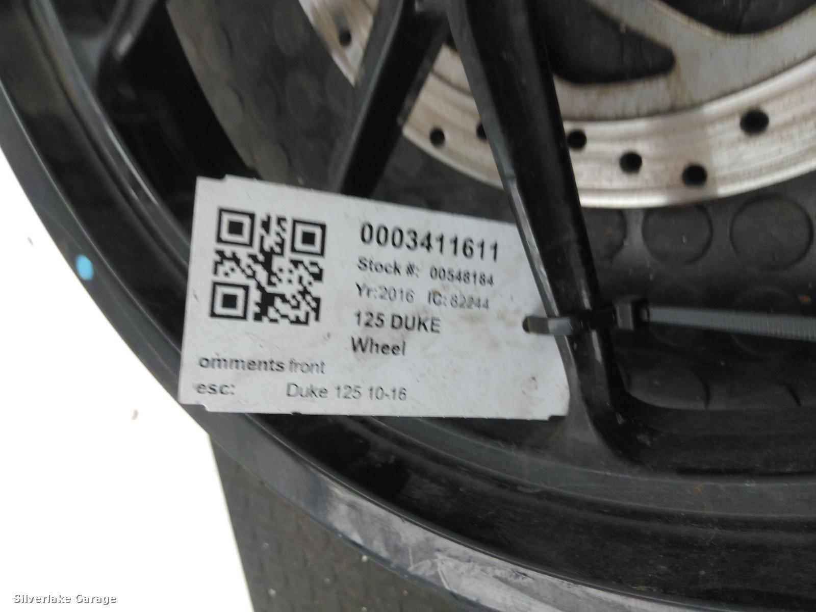 View Auto part Wheel KTM 125 DUKE 2016
