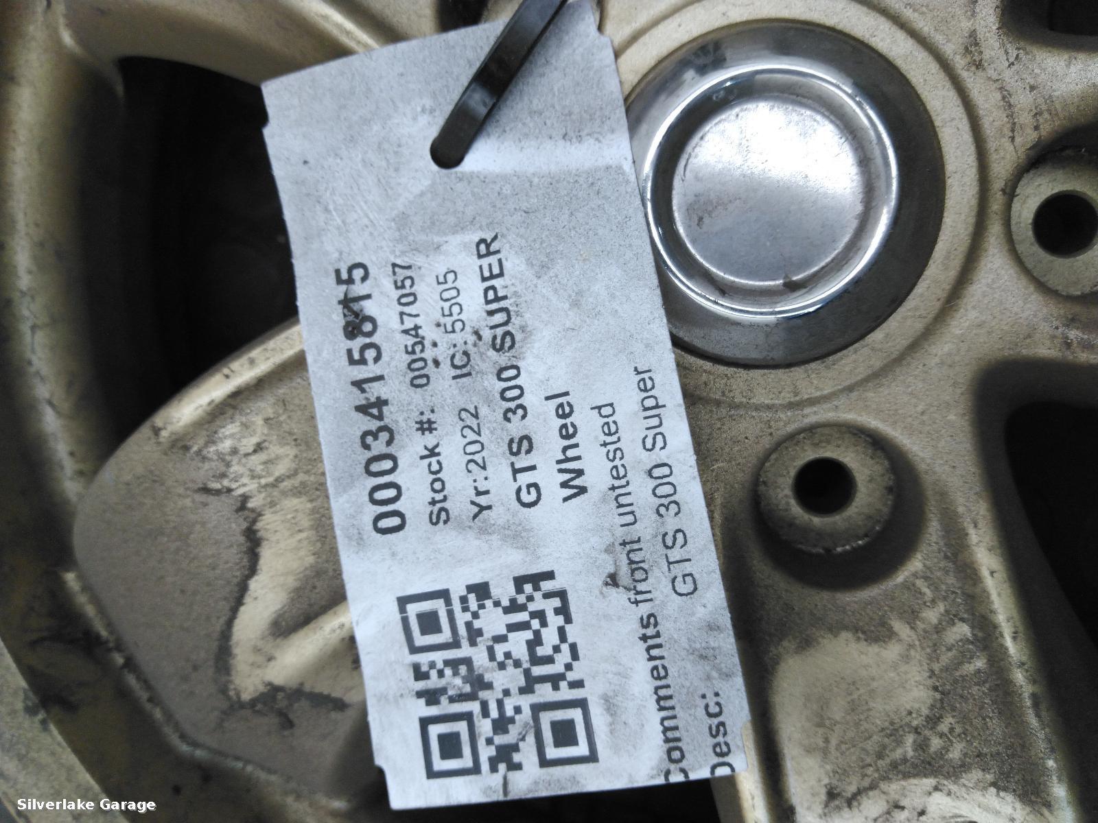 View Auto part Wheel PIAGGIO GTS 300 SUPER 2022