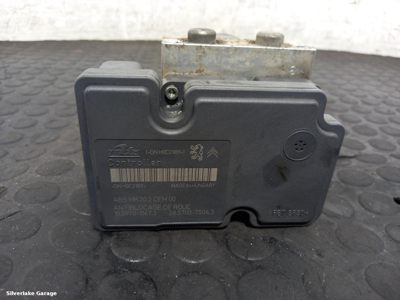 View Auto part ABS Pump/Modulator CITROEN C3 2010