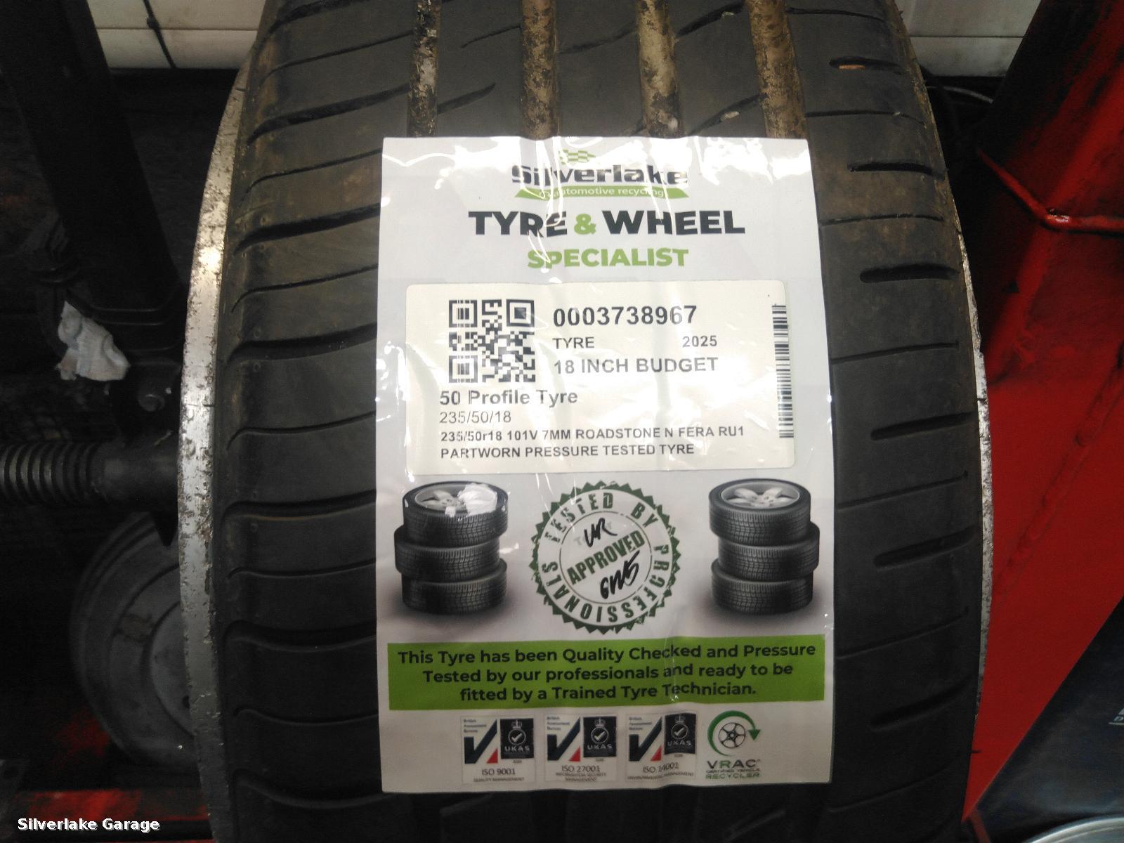 View Auto part 50 Profile Tyre TYRE 18 INCH BUDGET TYRE 2025