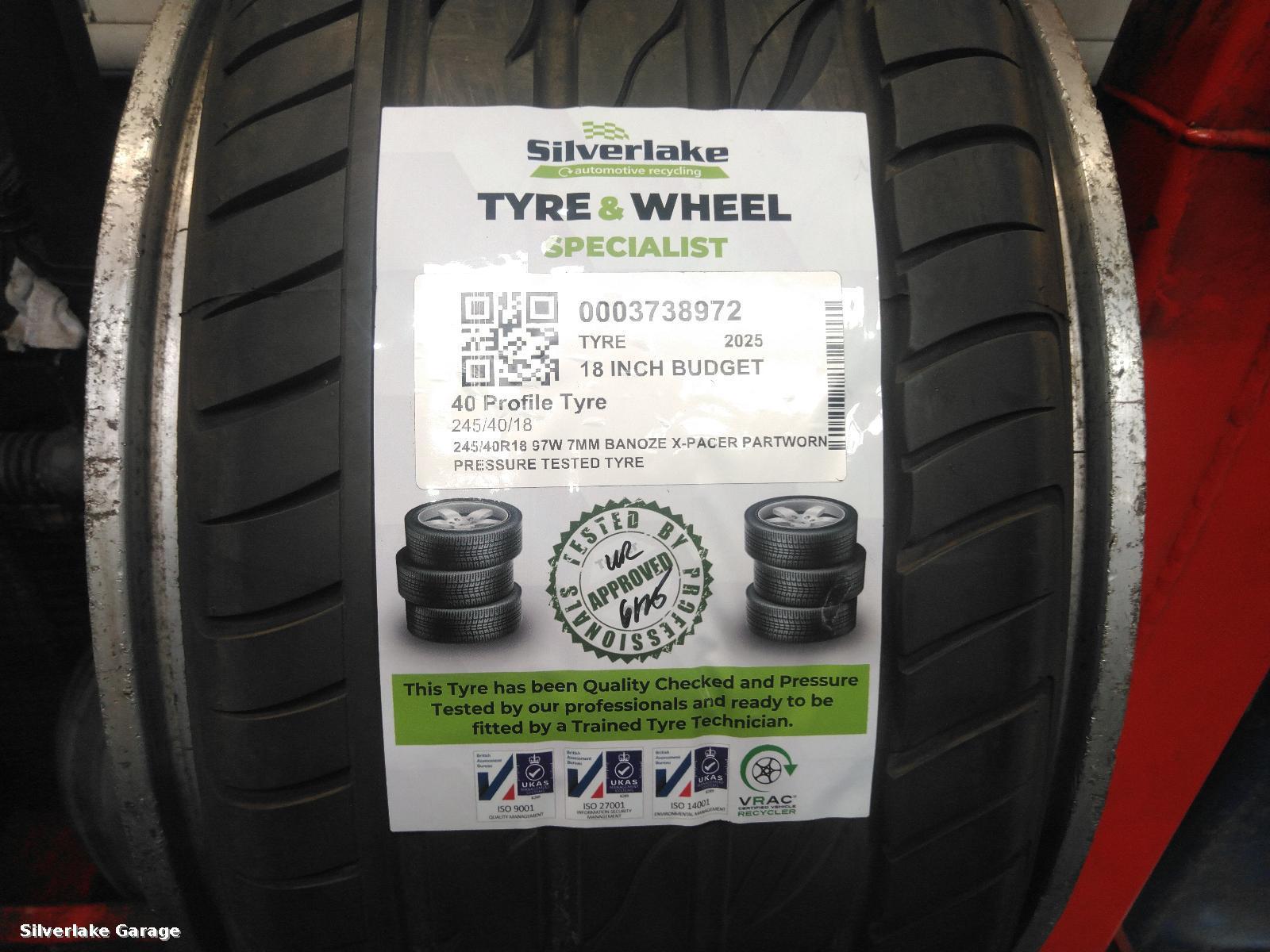 View Auto part 40 Profile Tyre TYRE 18 INCH BUDGET TYRE 2025