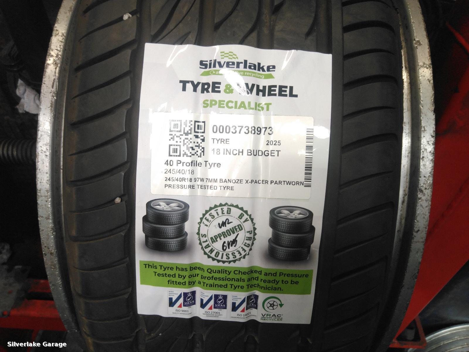 View Auto part 40 Profile Tyre TYRE 18 INCH BUDGET TYRE 2025