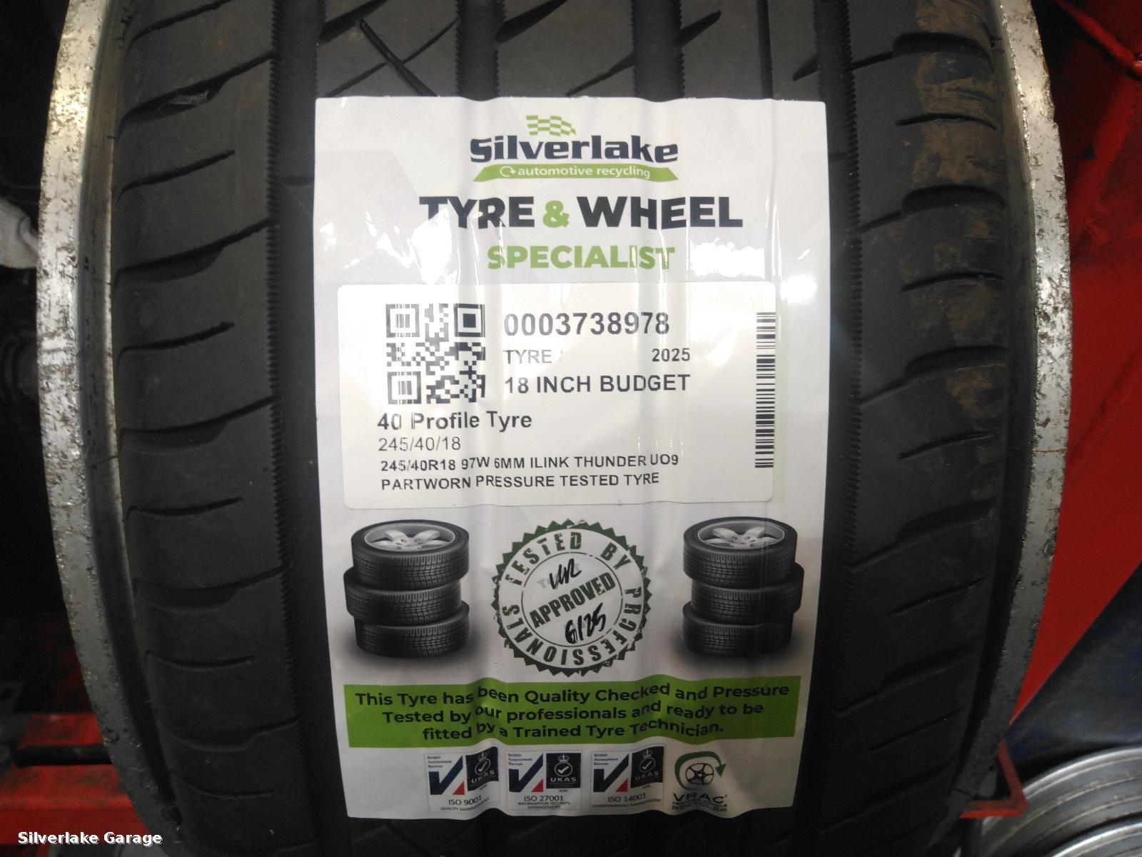View Auto part 40 Profile Tyre TYRE 18 INCH BUDGET TYRE 2025