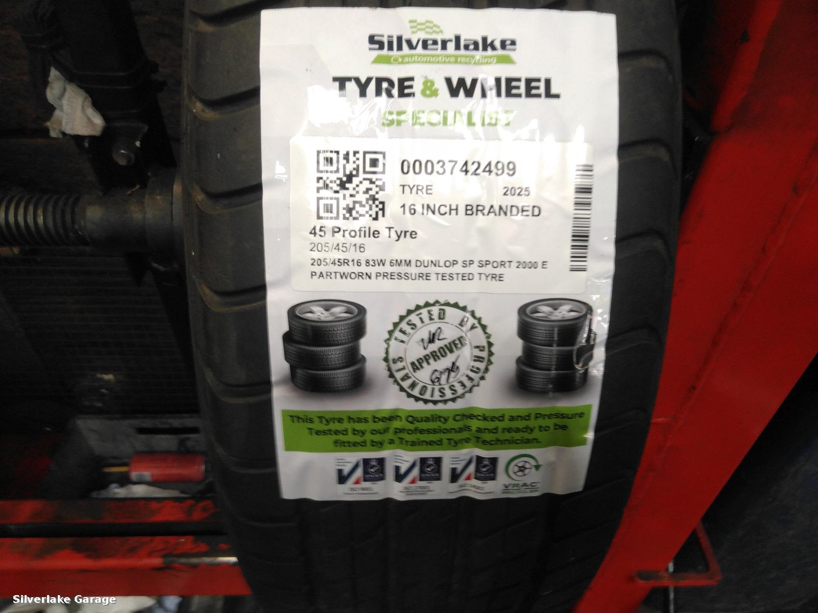 View Auto part 45 Profile Tyre TYRE 16 INCH BRANDED TYRE 2025