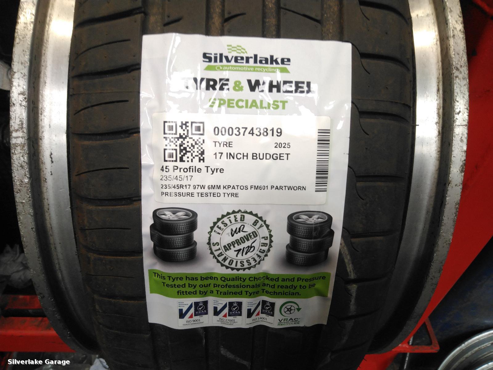 View Auto part 45 Profile Tyre TYRE 17 INCH BUDGET TYRE 2025