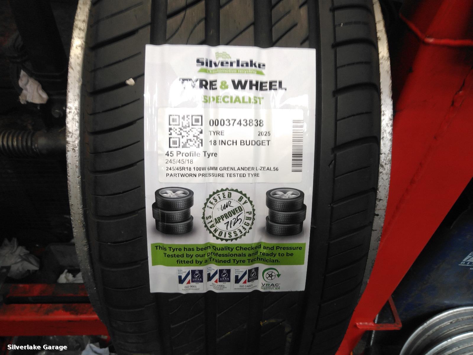 View Auto part 45 Profile Tyre TYRE 18 INCH BUDGET TYRE 2025