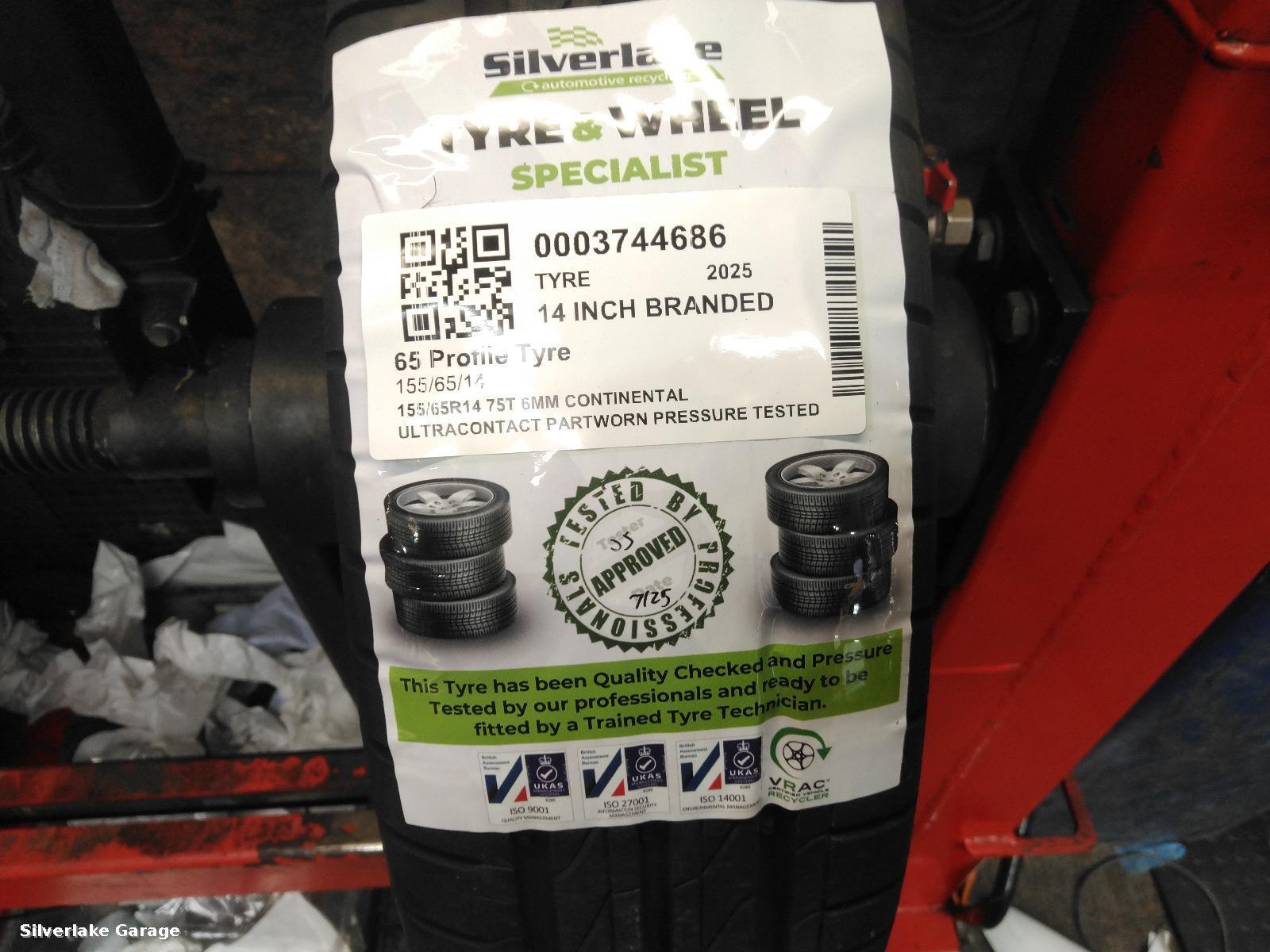 View Auto part 65 Profile Tyre TYRE 14 INCH BRANDED TYRE 2025