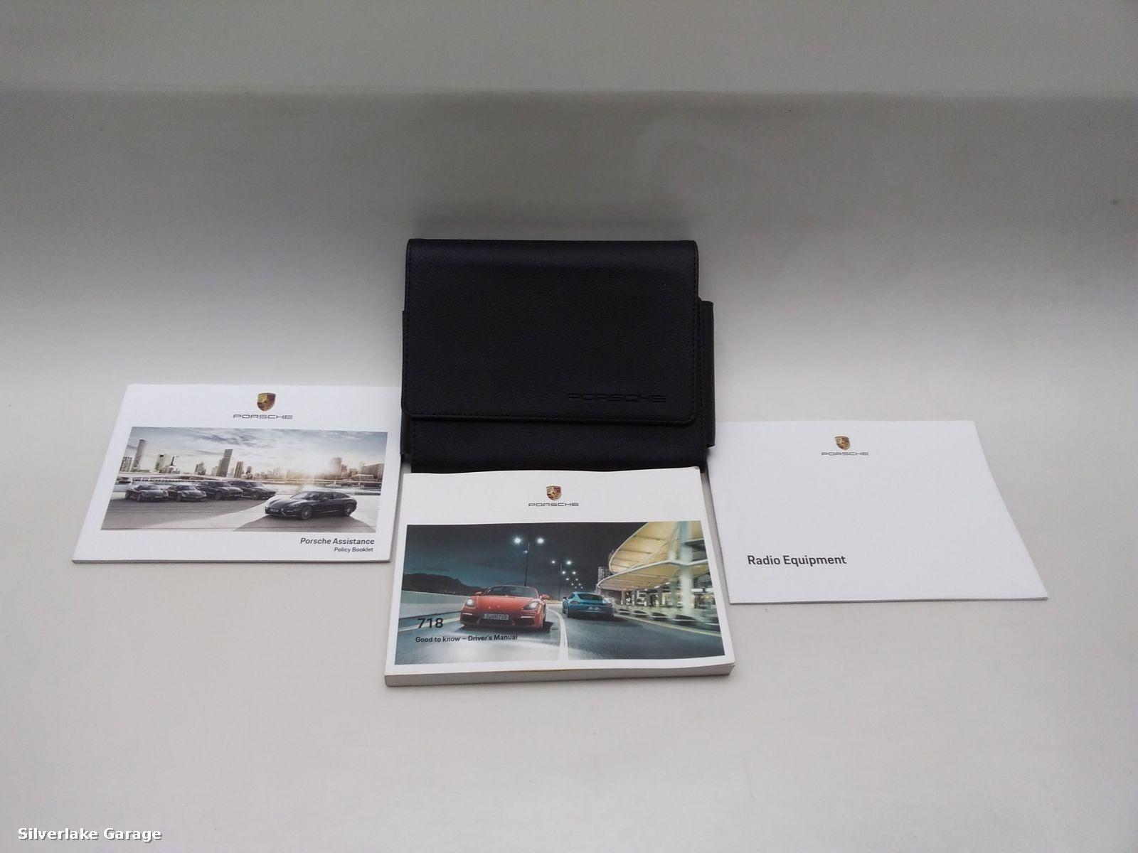 View Auto part Handbook PORSCHE BOXSTER 2016