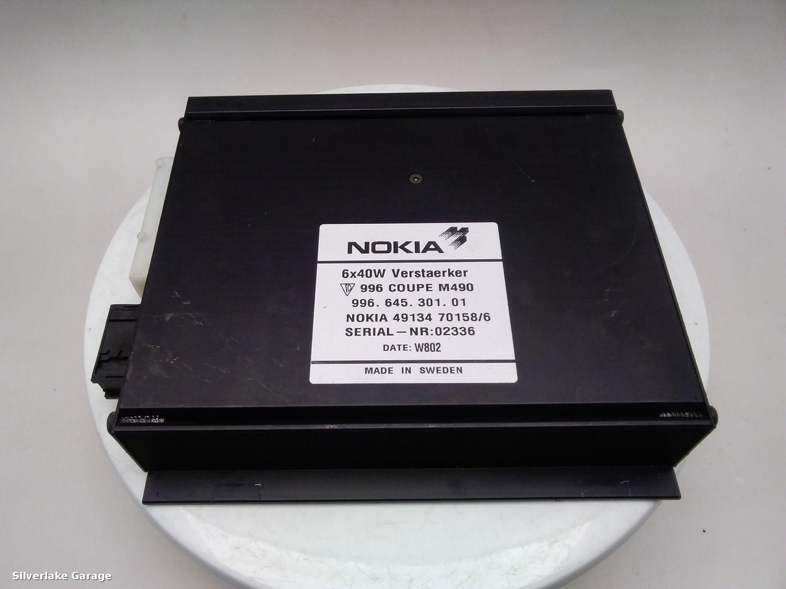 View Auto part Amplifier Unit PORSCHE 911 1998